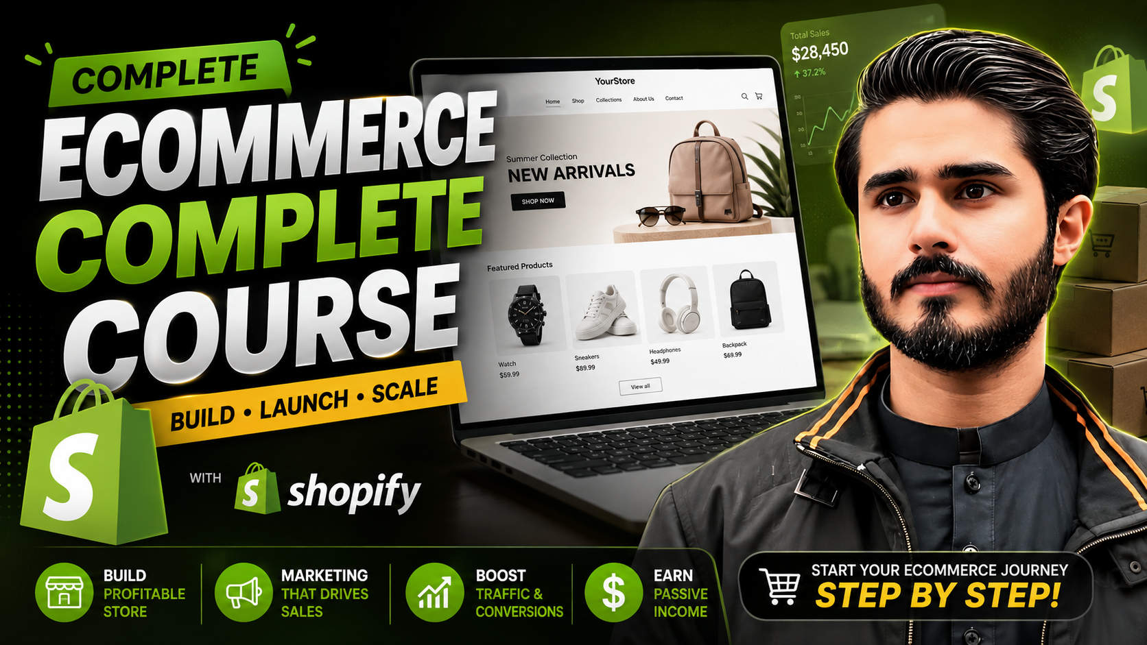 eCommerce complete course thumbnail